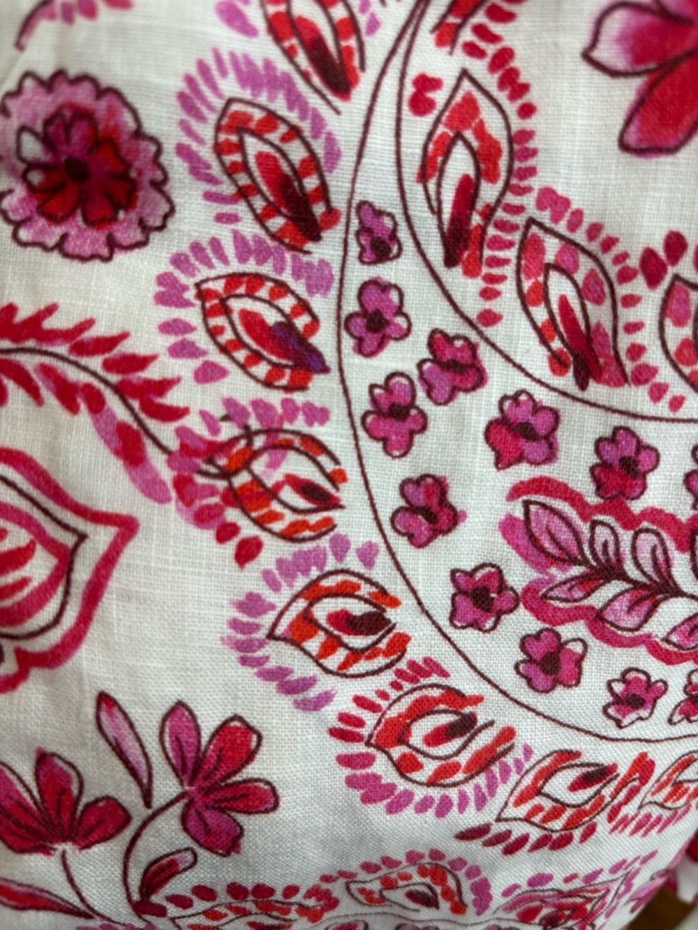 Johnny Was Workshop Lillet Linen Shorts in Lillet Paisley floral Size Medium - Picture 7 of 10